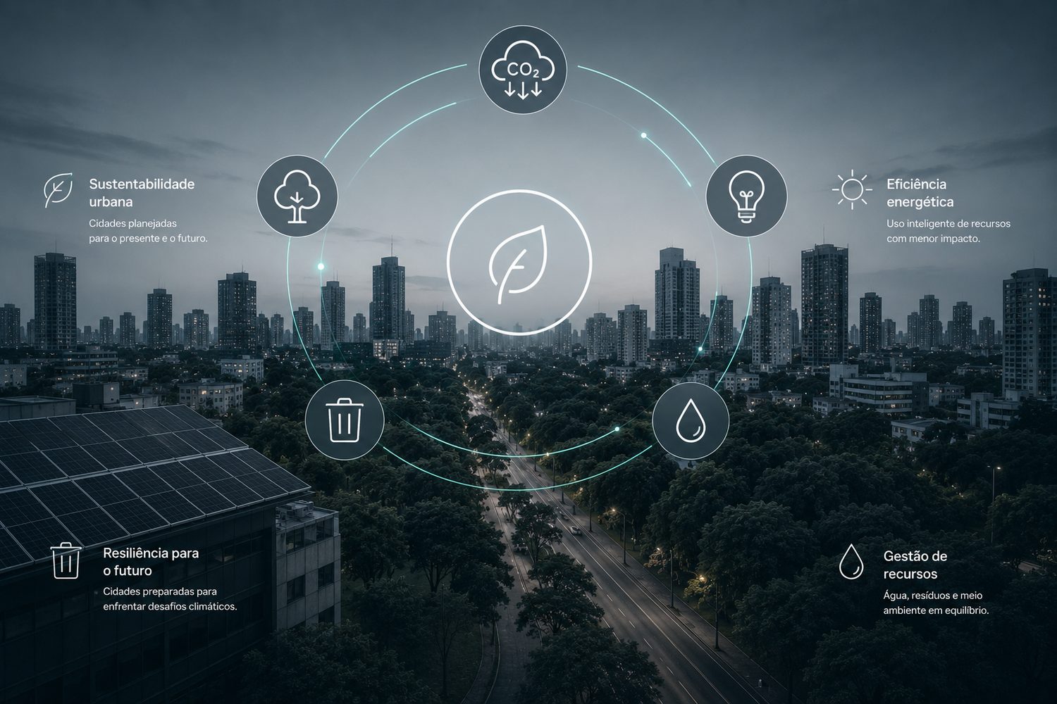 Sustentabilidade e resiliência — cidades inteligentes