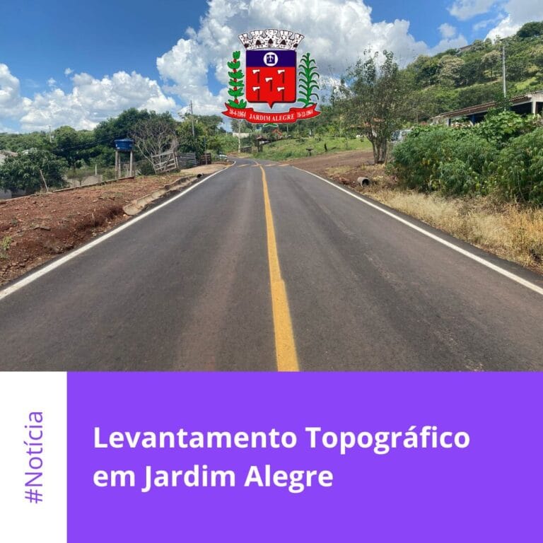 levantamento topográfico jd. alegre
