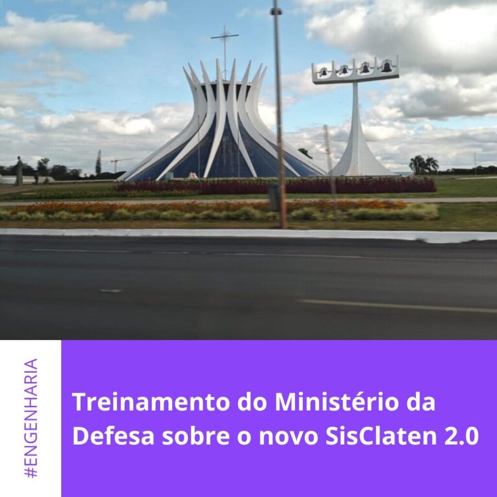 Treinamento do Ministério da Defesa sobre o novo SisClaten 2.0