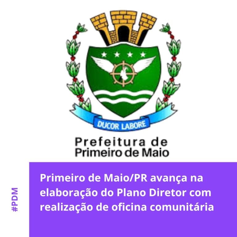O município de Primeiro de Maio/PR deu continuidade às atividades da elaboração do seu Plano Diretor Municipal (PDM) com a participação da Equipe Técnica da Tributech
