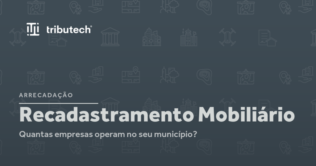Card sobre recadastramento mobiliário e cadastro de contribuintes do ISS