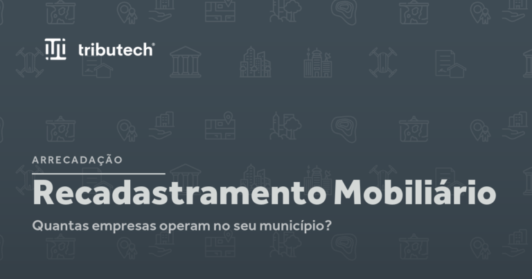 Card sobre recadastramento mobiliário e cadastro de contribuintes do ISS